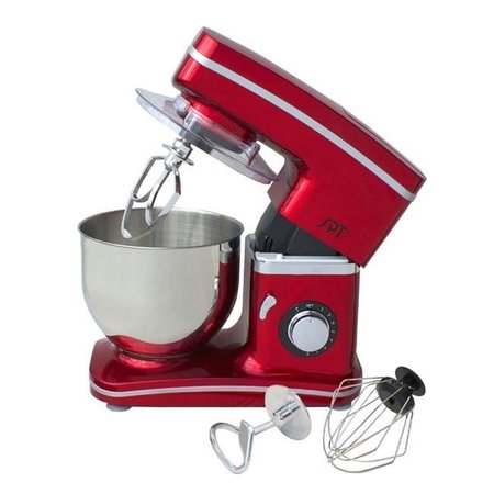 SPT SPT MM-106R 8-Speed Stand Mixer; Red MM-106R
